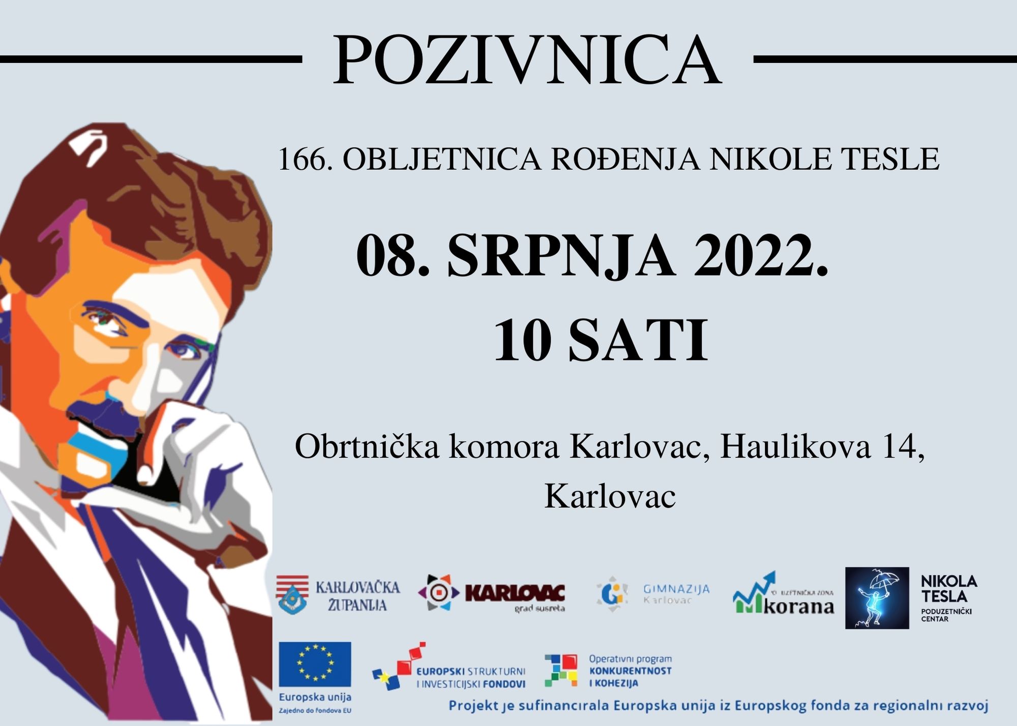 POZIVNICA Tesla rođendan
