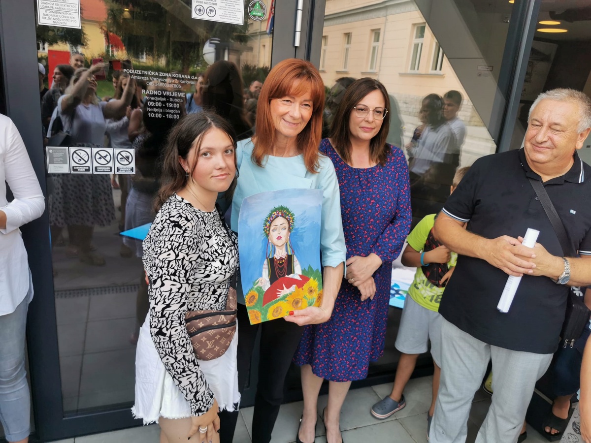 Djeca iz Ukrajine u posjetu NTEC u 9