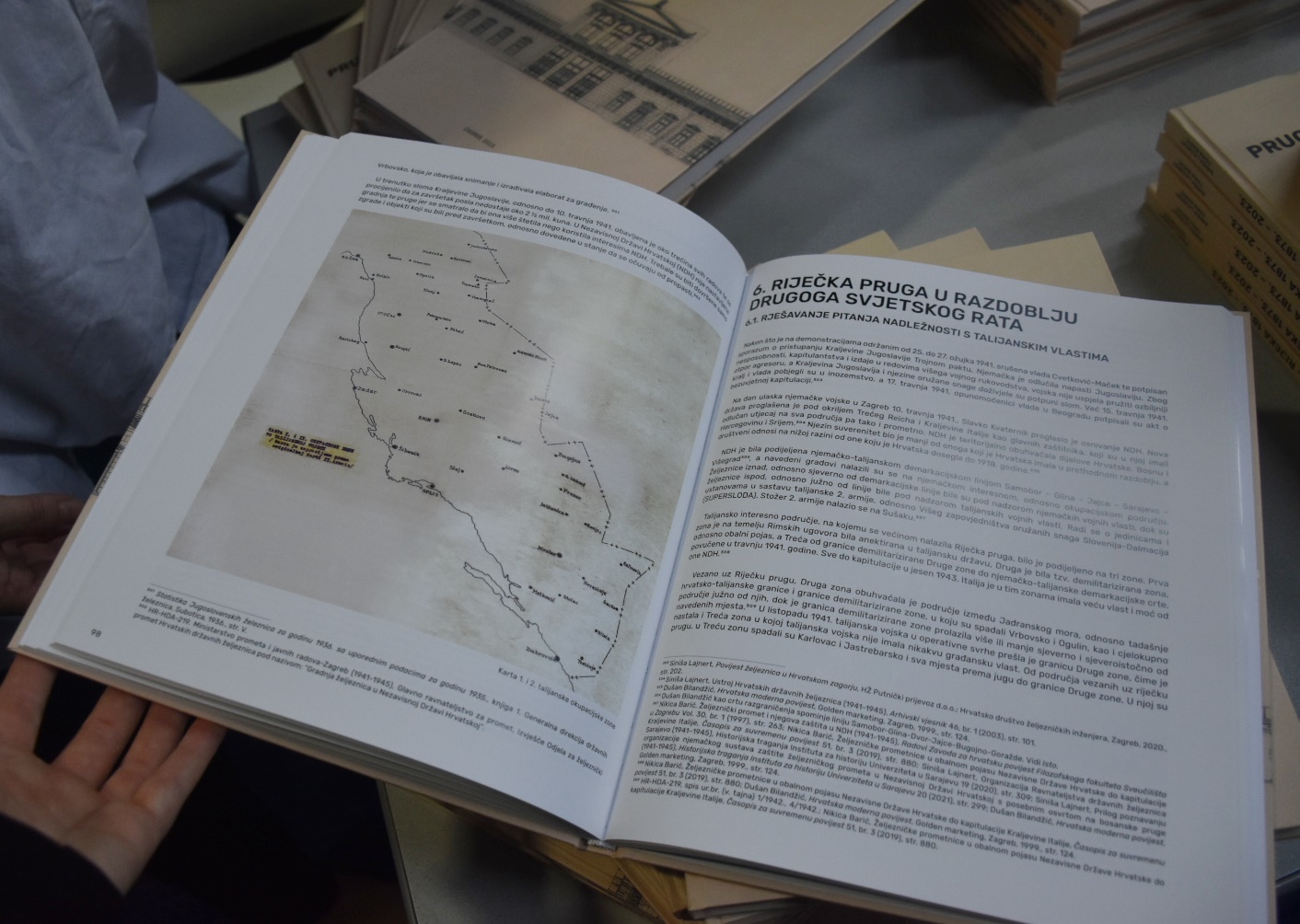 Predstavljanje monografije 150 god pruge klc ri 6