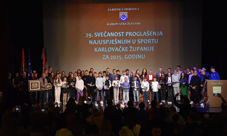 Proglašeni najbolji u sportu Karlovačke županije u 2025. godini