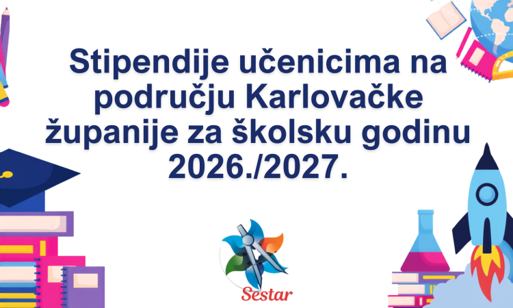 Otvoren natječaj za učeničke stipendije!