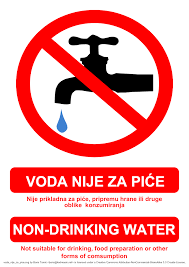 voda nije za piće